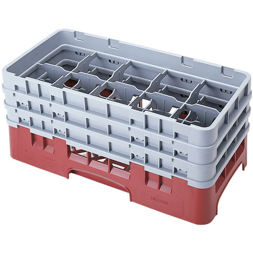 Cambro Half Size Camrack Glass Rack - 10 Compartment - 6 7/8" H 10HS638