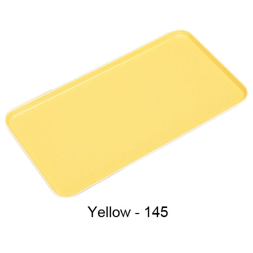 Cambro Market Tray - 8 7/8" x 25 9/16" x 1" Yellow 926MT145 2