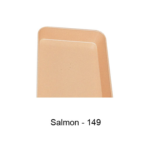 Cambro Market Tray - 6 7/16" x 30" x 3/4" Salmon 630MT149 2