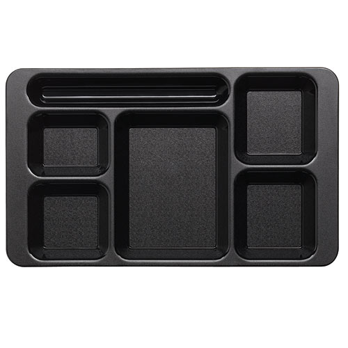 Cambro Co-Polymer School Compartment 2 X 2 Tray -  Yellow 1596CP145