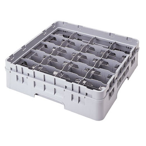 Cambro Camrack® Full Size 20 Cup Rack - 4 1/4" H Soft Gray 20C414151
