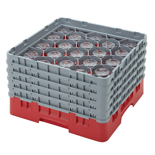 Cambro Full Size Camrack Glass Rack - 20 Compartment - 10 1/8" H 20S958