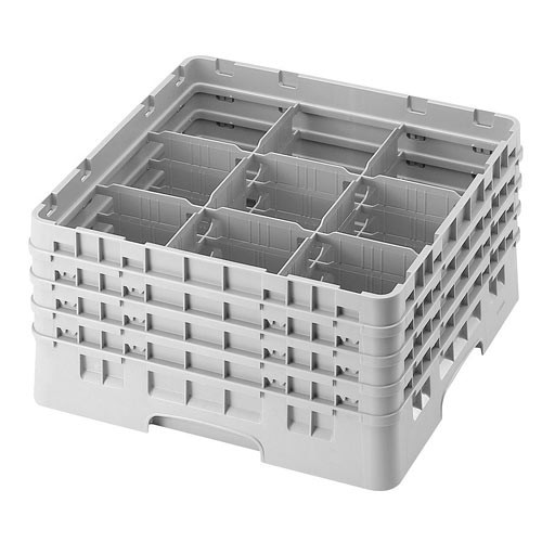 Cambro Full Size Camrack Glass Rack - 9 Compartment - 8 1/2" H 9S800