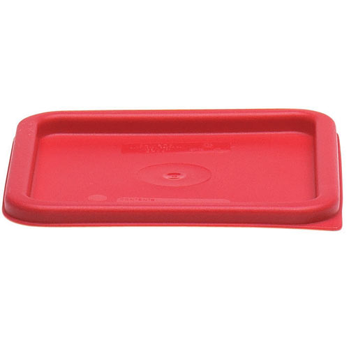 Cambro CamSquares Red Lid - 6 & 8 qt SFC6451