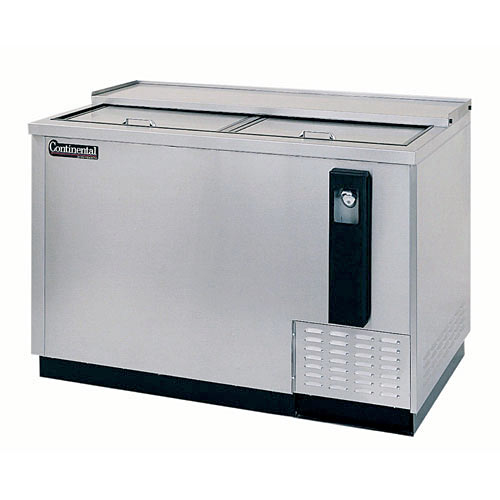 Continental Refrigerator Bottle Cooler 50"- Stainless Steel CBC50-SS