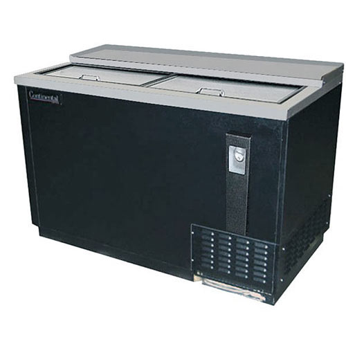 Continental Refrigerator Deep Chill Bottle Cooler 50"- Black Finish CBC50-DC