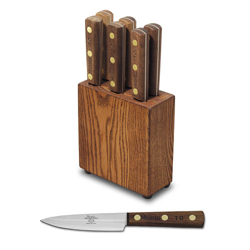 Dexter Russell Green River 6 pc. Steak Knife Block Set   #6 SET