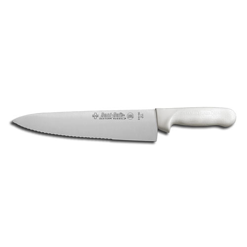 Dexter Russell Sani-Safe Scalloped Cook's Knife - 10" S145-10SC-PCP
