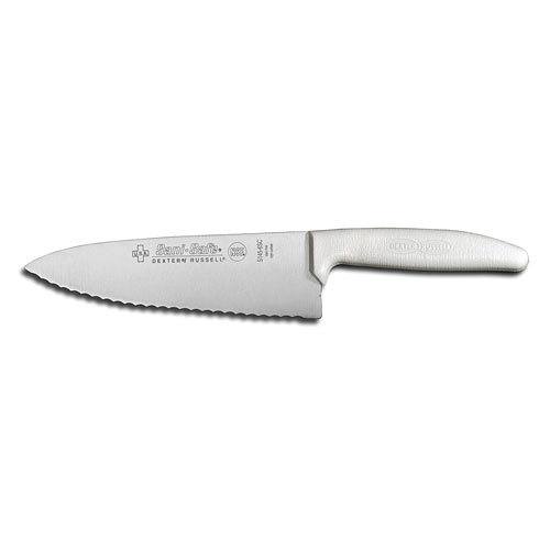 Dexter Russell Sani-Safe Scalloped Cook's Knife - 6" S145-6SC-PCP