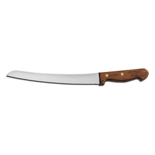 Dexter Russell Traditional Curved Scalloped Bread Knife - 10" S47G10-PCP