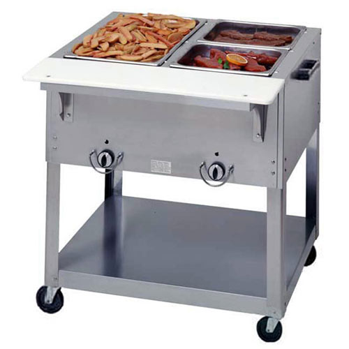 Duke Aerohot Electric Portable Steamtable - 2 Sealed Wells EP302SW