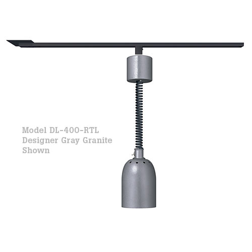 Hatco Decorative Heat Lamp Shade 400 - RT Mount w/ Remote Switch DL-400-RTR