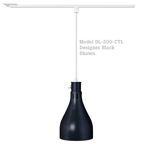 Hatco Decorative Heat Lamp Shade 500 - CT Mount w/ No Switch DL-500-CTN