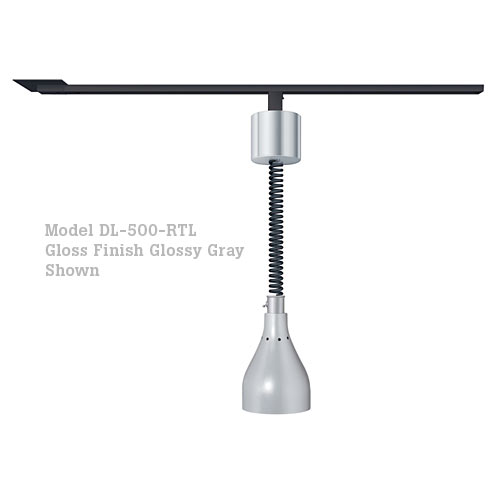 Hatco Decorative Heat Lamp Shade 500 - RT Mount w/ Remote Switch DL-500-RTR