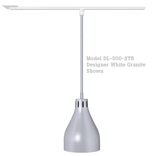 Hatco Decorative Heat Lamp Shade 500 - ST Mount w/ Lower Switch DL-500-STL