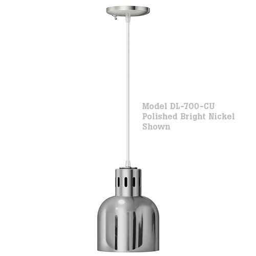 Hatco Decorative Heat Lamp Shade 700 - C Mount w/ Upper Switch DL-700-CU