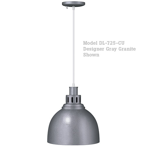 Hatco Decorative Heat Lamp Shade 725 - C Mount w/ Lower Switch DL-725-CL