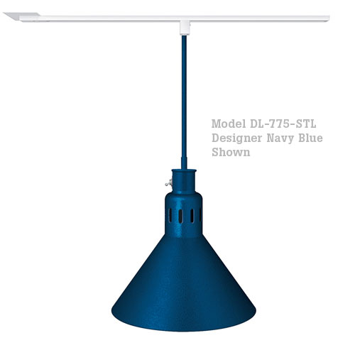 Hatco Decorative Heat Lamp Shade 775 - ST Mount w/ No Switch DL-775-STN