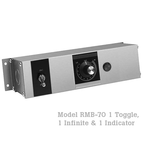 Hatco Remote Control Enclosure, 1 Toggle, 1 Infinite, 1 Indicator -240V RMB-7Q
