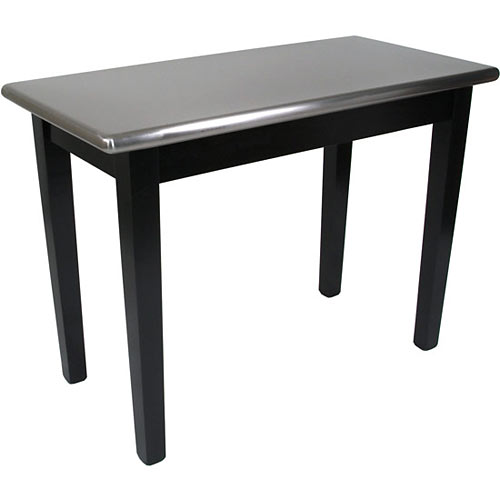 John Boos Cucina Moderno Work Table w/ Stainless Top & Black Base - 24" x 48" SS-C4824-BK