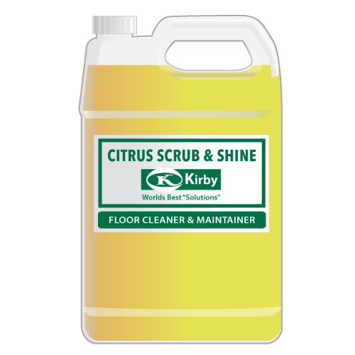 Kirby Citrus Scrub & Shine Floor Cleaner & Maintainer