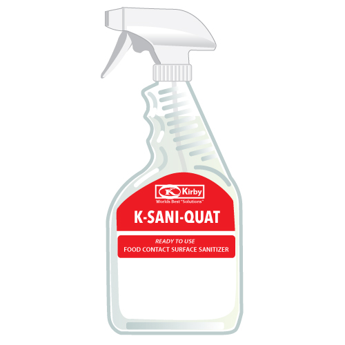 Kirby K-Sani Quat Food Contact Surface Sanitizer K-SQU632C