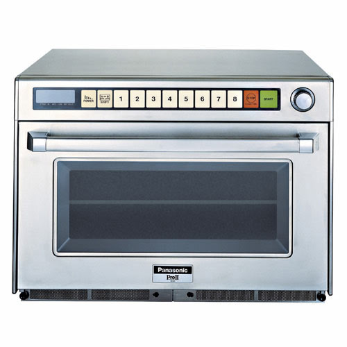 Panasonic 2100W Commercial Microwave Oven w/ Sonic Steamer NE-2180