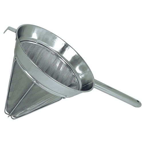 Update Reinforced Extra-Fine Mesh Bouillon Strainer - 10" CCB-10R