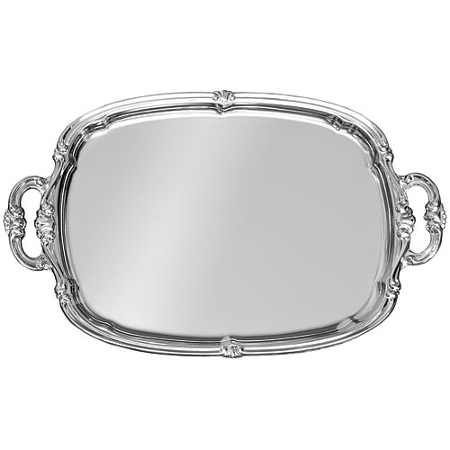 Update Chrome Plated Tray w/ Handles - 18" CT-1813H