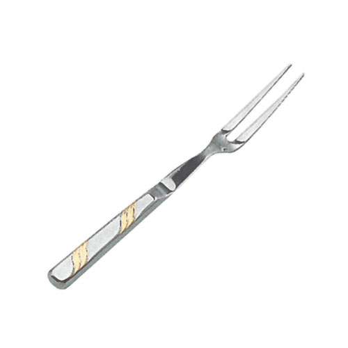 Update Gold Accented Hollow Handle Pot Fork - 10-1/2" HBG-8/PH