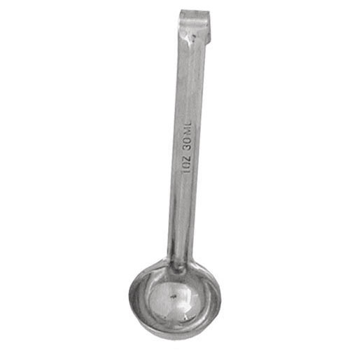 Update Short Handle Stainless Steel One Piece Ladle- 1 oz  LOP-10SH