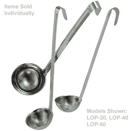 Update Stainless Steel One Piece Ladle- 6 oz  LOP-60